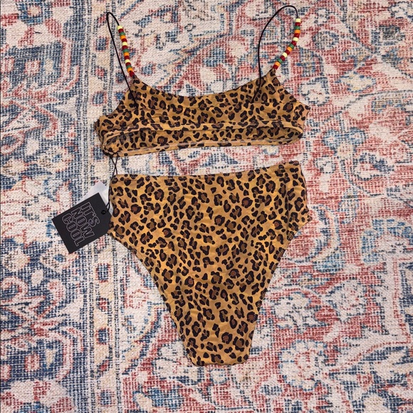 It’s Now Cool (Free People) Babylonian High Waisted Bikini Set SZ S NWT/NWOT - Picture 4 of 6